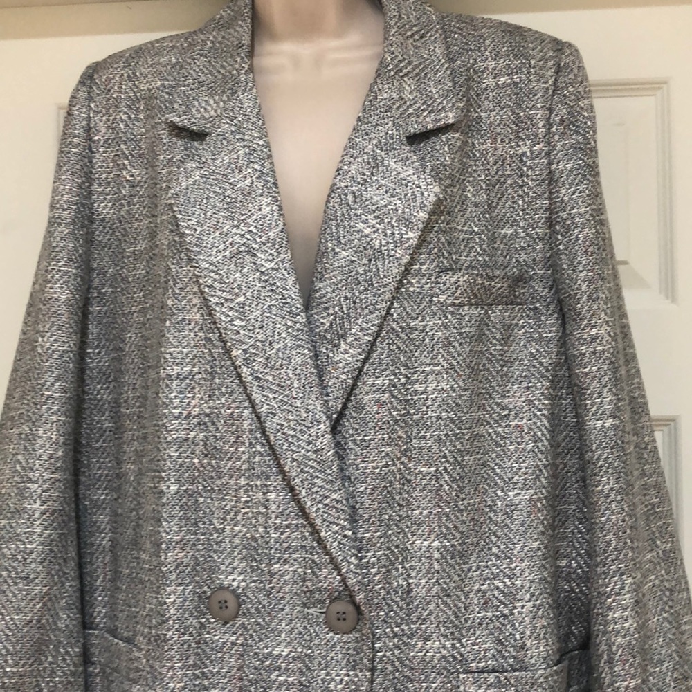 NWOT Ferncroft Long Double Breasted Coat Size 16